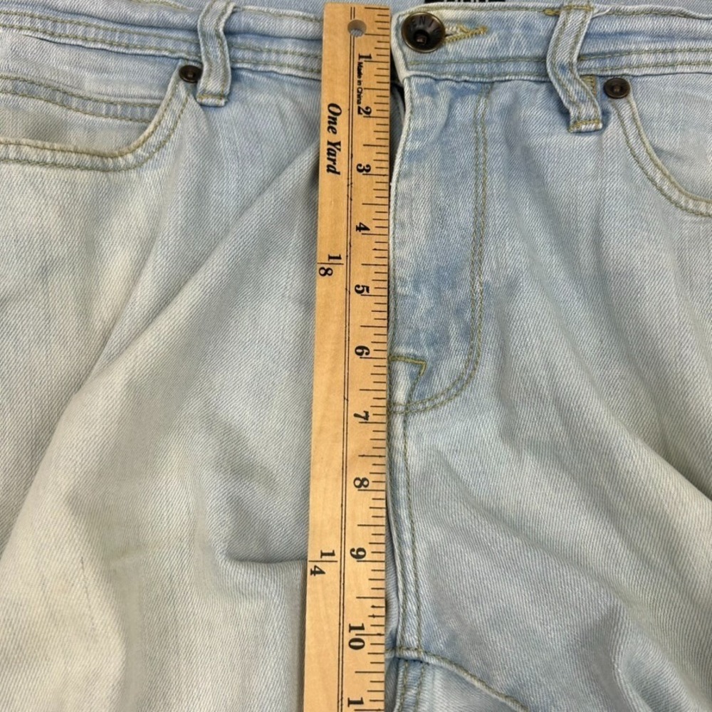 BDG Urban Outfitters 32 Jeans Blue Light Wash Side Leg Striping Skater Grunge - Picture 14 of 16